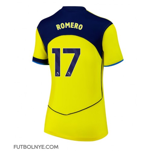 Camiseta Tottenham Hotspur Cristian Romero #17 Tercera Equipación para mujer 2025-26 manga corta